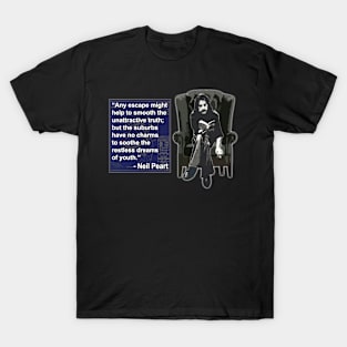 Rush - Neil Peart Subdivisions Quote T-Shirt